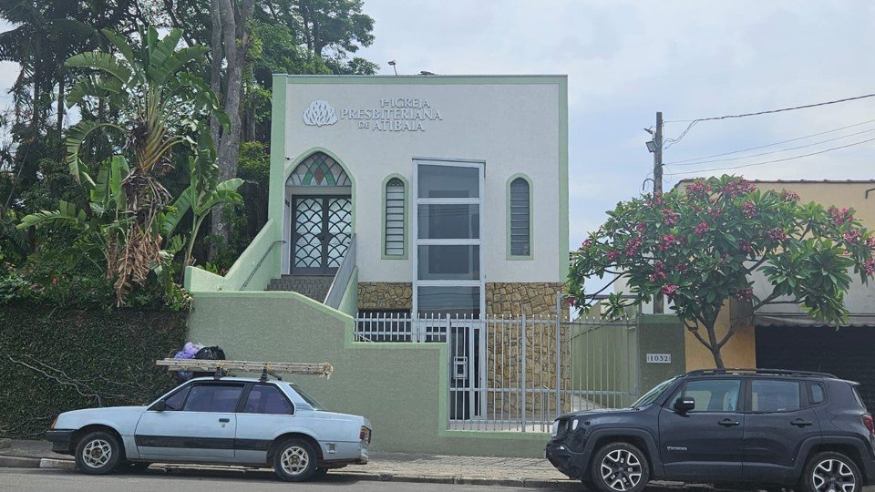 Fachada da Primeira Igreja Presbiteriana de Atibaia
